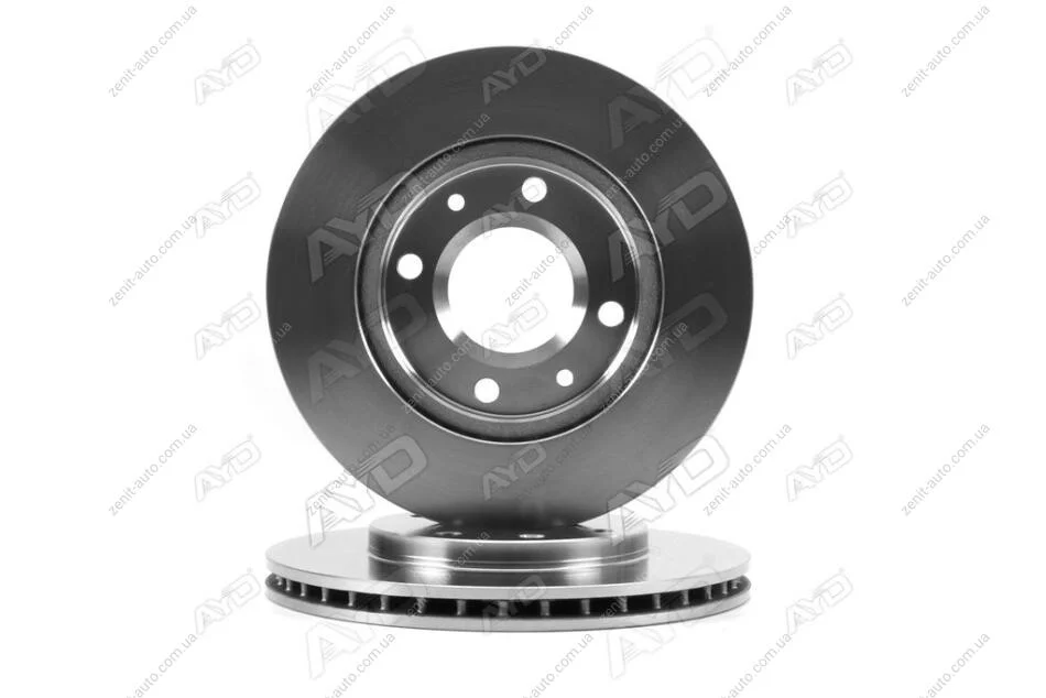 Диск тормозной передний (кратно 2) (D= 247.5mm) PEUGEOT 106, 205, 206, 306, CITROEN XSARA (-05) AYD 10-50220 (фото 1)