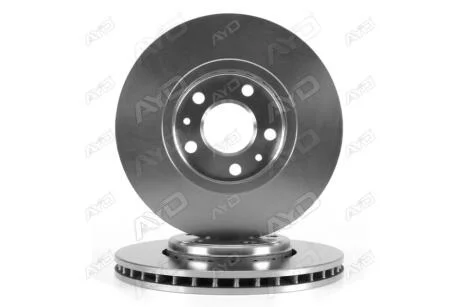 Диск тормозной передний (кратно 2) (D=296mm) RENAULT LAGUNA (07-15), MEGANE (08-), SCENIC (09-) AYD 10-50270