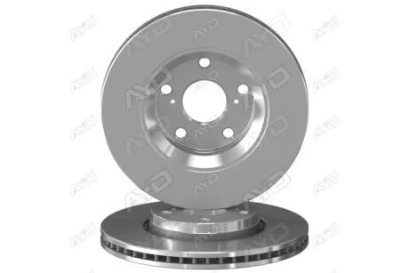 Диск тормозной передний (кратно 2) (D= 295mm) TOYOTA AVENSIS (09-), AURIS (12-) AYD 10-50281