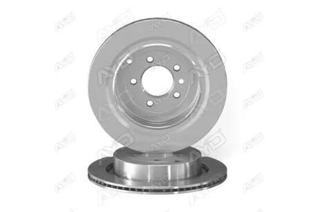 Диск тормозной задний (кратно 2) (D=350mm) LAND ROVER DISCOVERY (L319) (04-09,09-18), SPORT (L320) (05-13) AYD 10-50323