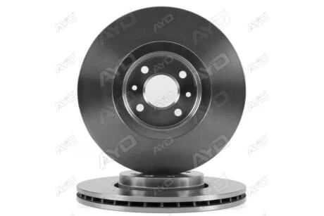 Диск тормозной передний (кратно 2) (D=300mm) RENAULT SCENIC, GRAND SCENIC (-10) AYD 10-50411