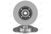Диск тормозной задний с подшипником (D=249mm) PEUGEOT 207, 301, 307, CITROEN DS3 (SA) (-16), OPEL CROSSLAND (17-) AYD 10-50474B (фото 1)