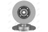 Диск тормозной задний с подшипником (D=249mm) PEUGEOT 207, 301, 307, CITROEN DS3 (SA) (-16), OPEL CROSSLAND (17-) AYD 10-50474B (фото 2)