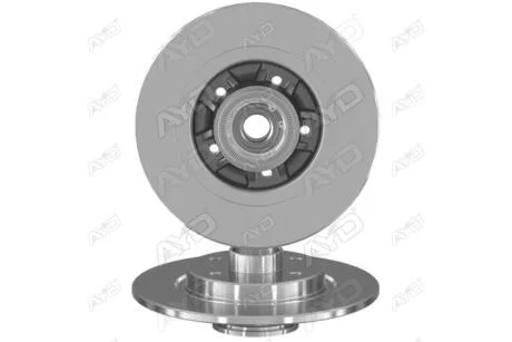 Диск тормозной задний с подшипником (D=274mm) RENAULT KANGOO (08-), MERCEDES-BENZ CITAN (12-) AYD 10-50501B