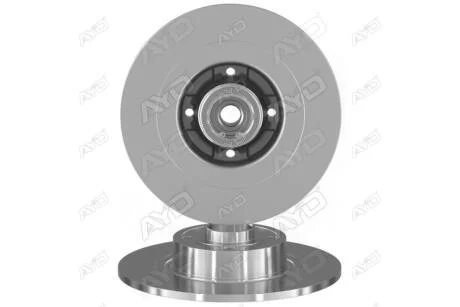Диск тормозной задний с подшипником (D= 270mm) RENAULT MEGANE II (-09), SCENIC II (-10) AYD 10-50520B