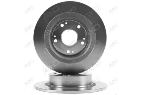 Диск тормозной задний (кратно 2) (D= 281.8mm) HONDA ACCORD VIII, IX, CIVIC VIII (05-) AYD 10-50554