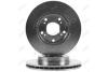 Диск тормозной передний (кратно 2) (D= 261.75mm) HONDA CIVIC VII (05-), CR-Z (ZF) (06/10-), ACURA RSX (01-) AYD 10-50590 (фото 2)