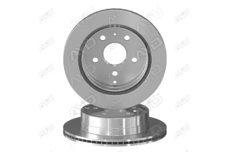 Диск тормозной задний (кратно 2) (D=303mm) CHEVROLET EQUINOX (09-),GMC TERRAIN (09-) AYD 10-50593