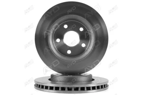 Диск гальмівний передній (кратно 2) (D=330mm) JEEP GRAND CHEROKEE IV (WK, WK2) (10-), DODGE DURANGO (WD) (10-) AYD 10-50607
