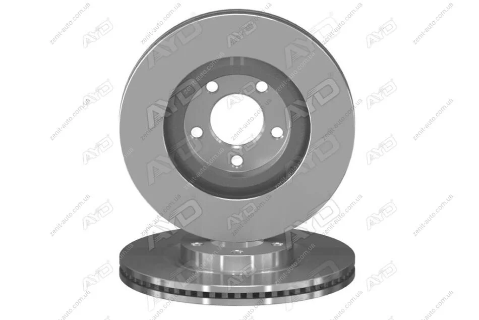 Диск тормозной передний (кратно 2) (D=319,7mm) FORD USA EDGE (06-), MAZDA CX-7, CX-9 (10-50639) AYD '1050639 (фото 1)