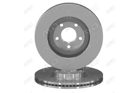Диск тормозной передний (кратно 2) (D=319,7mm) FORD USA EDGE (06-), MAZDA CX-7, CX-9 (10-50639) AYD '1050639
