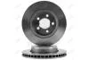 Диск тормозной передний (кратно 2) (D= 302mm) JEEP COMPASS (MK49)(06-), CHEROKEE (KK) (01/08-), NITRO (-12) AYD 10-50667 (фото 1)