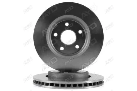 Диск тормозной передний (кратно 2) (D=328mm) JEEP GRAND CHEROKEE III (WH, WK) (-11), COMMANDER (XK, XH) (-10) AYD 10-50696