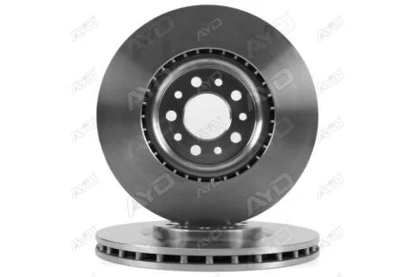 Диск тормозной передний (кратно 2) (D= 330mm) JEEP CHEROKEE VAN (KL) (06/13-), CHRYSLER 200 (12-) AYD 10-50700