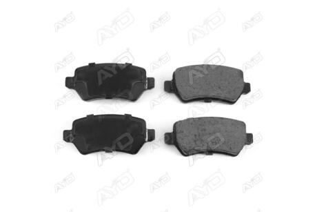 Колодки тормозные задние Opel Astra H,G (04-), Zafira (05-), Meriva B (10-) PREMIUM (11-60027C) AYD '1160027C