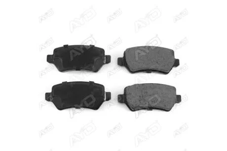 Колодки тормозные задние Opel Astra H,G (04-), Zafira (05-), Meriva B (10-) PREMIUM (11-60027C) AYD '1160027C