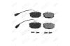 Колодки тормозные задние (с болтами, датчиком - 2шт) Ford Galaxy (-06), VW T-4 (-10) PREMIUM AYD '1160029A (фото 1)