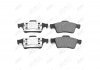 Колодки тормозные передние RENAULT LAGUNA II (01-07), ESPACE IV (02-), NISSAN PRIMERA (P12) (02-) AYD 11-60030BA (фото 1)