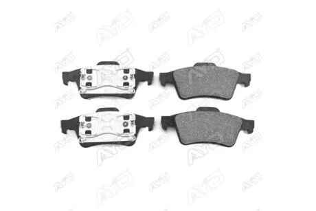 Колодки тормозные передн RENAULT LAGUNA II (01-07), ESPACE IV (02-), NISSAN PRIMERA (P12) (02-) AYD 11-60030BA