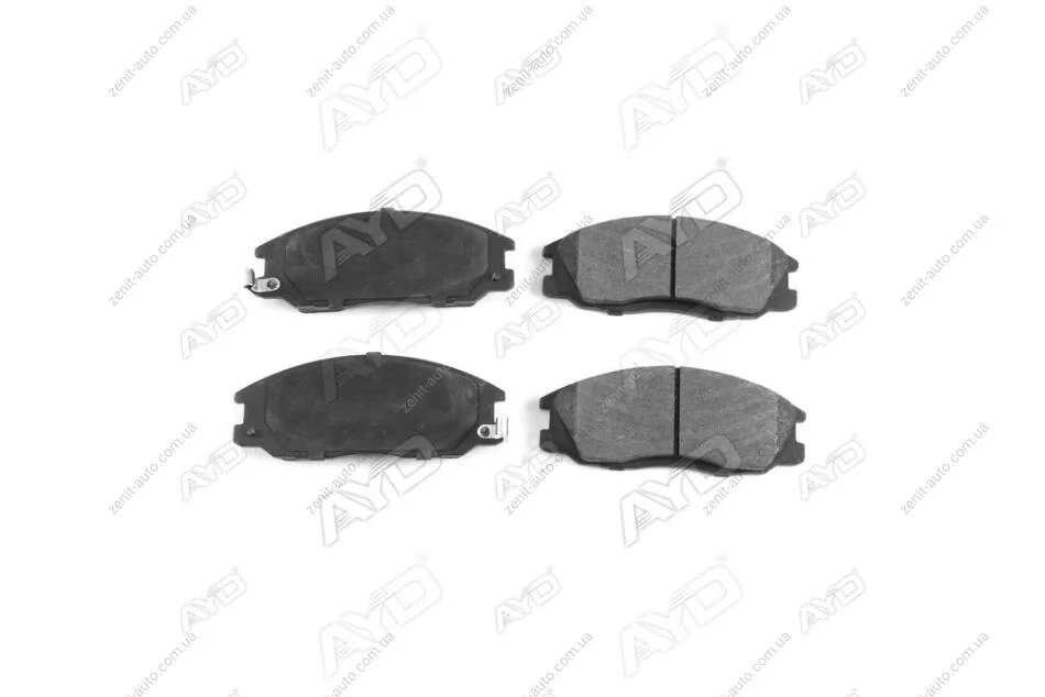 Колодки гальмівні передні Hyundai H-1 / Starex (02-), Santa Fe (-06) PREMIUM (1160034A) AYD '1160034A (фото 1)
