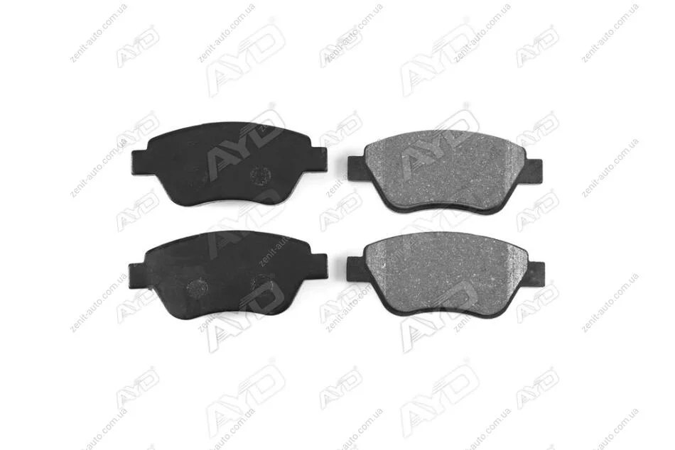 Колодки гальмівні передні Fiat Doblo (119, 223) (01-), 500C (312) (07-) PREMIUM (1160040A) AYD '1160040A (фото 1)