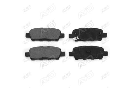 Колодки тормозные задние Nissan Qashqai (J10,JJ10) (06-13), X-Trail (I-III), Leaf (10-) PREMIUM AYD '1160047A