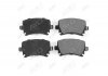 Колодки тормозные задние VW GOLF V, VI, PASSAT B6, SKODA OCTAVIA III (5E5,5E6) (12-), SEAT LEON (12-) AYD 11-60048BC (фото 1)