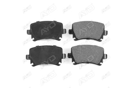 Колодки гальмівні задні VW Golf V, VI, Passat B6, Skoda Octavia III (5E5,5E6) (12-) PREMIUM AYD '1160048C