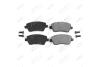 Колодки тормозные передние (с болтами) Renault Symbol II, Thalia II (08-), Captur I, Duster (HS), Zoe (12-) PREMIUM AYD '1160050C (фото 1)