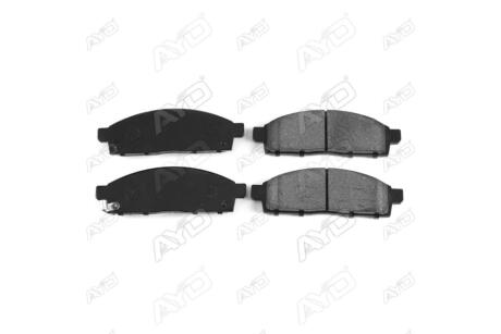 Колодки тормозные передние Mitsubishi L200 (KAT, KBT) (04-15) PREMIUM AYD '1160062A