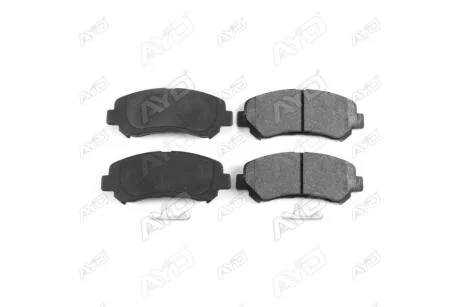 Колодки тормозные передние (с прижимными элементами) Nissan Juke (F15) (10-), Qashqai (-13), X-TRAIL (-13) PREMIUM (1160066A) AYD '1160066A