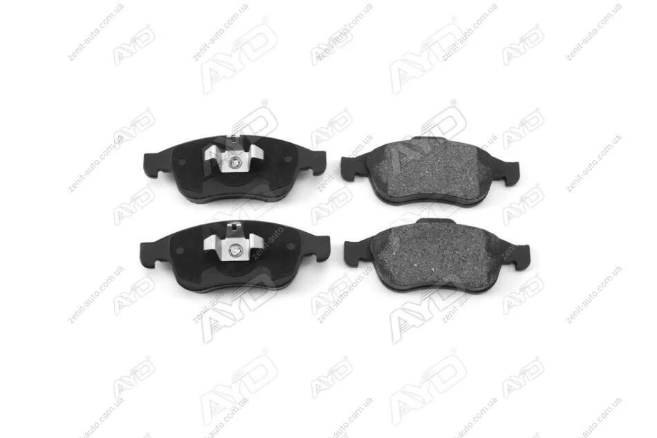 Колодки тормозные передние Renault Scenic III (09-), Duster (10-), Captur (13-), Megane (08-), Zoe (12-) PREMIUM (1160073A) AYD '1160073A (фото 1)