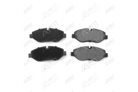 Колодки тормозные передние MB Vito (W639, W447), Sprinter (B906, 907, 910), VW Crafter 30-35 (2E, 2F) PREMIUM AYD '1160086A
