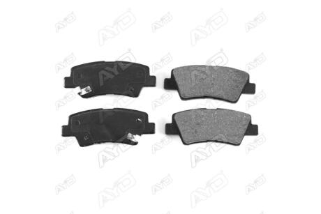 Колодки тормозные задние Ssangyong Actyon Sport (05-), Korando (10-), Hyundai Tucson (04-) PREMIUM AYD '1160093A