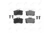 Колодки тормозные задние (с болтами) Audi A4 B6, A6 C5, Citroen C2, C3, C4, Skoda Fabia (-08), VW Passat B3, B4, B6 PREMIUM (1160100D) AYD '1160100D (фото 1)