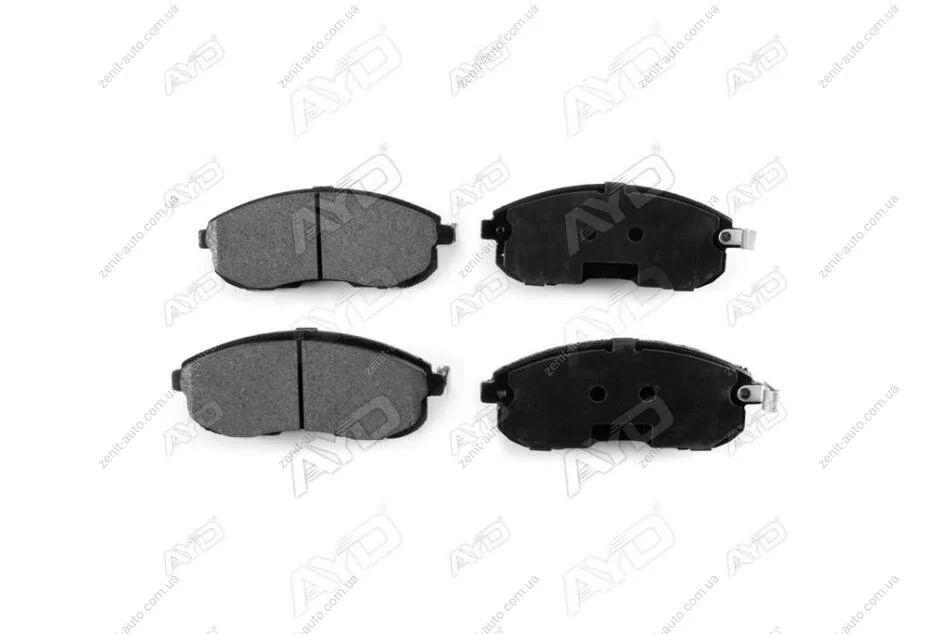 Колодки гальмівні передні Nissan Juke (10-), Tiida (10-) PREMIUM (1160108A) AYD '1160108A (фото 1)