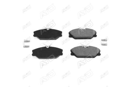 Колодки тормозные передние (с болтами) Renault Megane I (-03), Scenic (-10), Laguna (-01) PREMIUM AYD '1160123A
