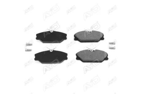 Колодки тормозные передн (с болтами) RENAULT MEGANE I (-03), SCENIC (-10), LAGUNA (-01) AYD 11-60123BA