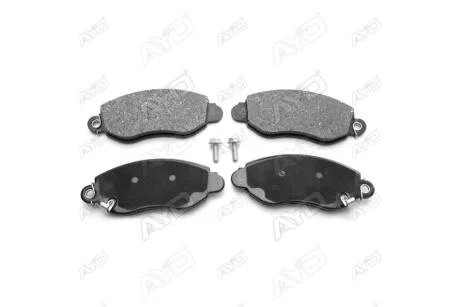 Фото 1 - колодки тормозные передн (с болтами) FORD TRANSIT V (00-06) AYD 11-60127BA Колодки тормозные передн (с болтами) FORD TRANSIT V (00-06) AYD 11-60127BA (фото 1)