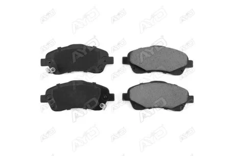 Колодки гальмівні передні Toyota Avensis (04-), Corolla (06-) PREMIUM (1160132A) AYD '1160132A