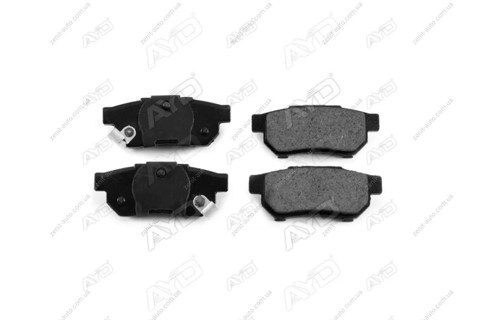 Колодки гальмівні задн HONDA CIVIC VI (MB, MC) (98-01), ACCORD III, MG (ZR, ZS) AYD 11-60163BA (фото 1)