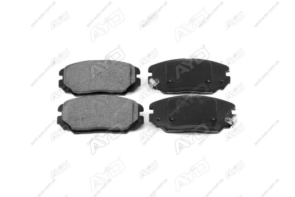 Колодки гальмівні передні Hyundai Tucson (04-), KIA Sportage II (JE, KM) (05-) PREMIUM (1160169A) AYD '1160169A (фото 1)