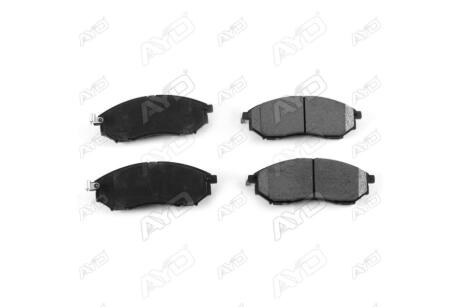 Колодки тормозные передние Nissan Pathfinder III (R51) (05-), Nissan Murano I,II, NP300 Navara (D40), Qashqai (11-) PREMIUM AYD '1160180A