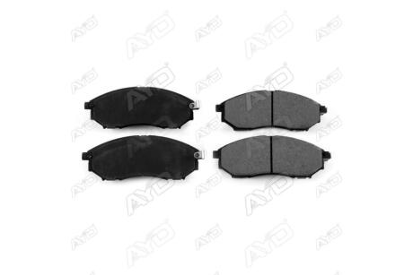 Колодки тормозные передние Nissan Pathfinder III (R51) (05-), NP300 Navara (08-), Renault Koleos (08-) PREMIUM AYD '1160181A