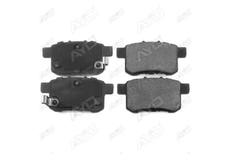 Колодки тормозные задние Honda Accord VIII, IX, X, Acura TSX (CU) (09-) PREMIUM (1160278A) AYD '1160278A