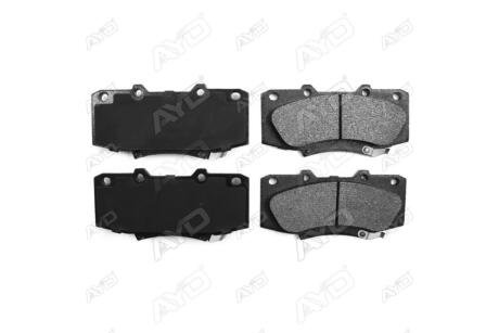 Колодки тормозные передние Toyota Hilux (04-), Fortuner (04-) PREMIUM AYD '1160282A