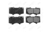 Колодки гальмівні передн Mitsubishi Pajero (06-), Toyota Land Cruiser Prado (02-), Hillux (04-) PREMIUM AYD 11-60285A (фото 3)