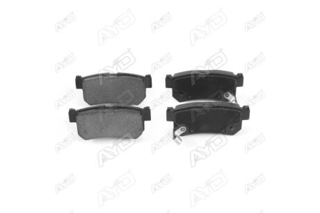 Колодки тормозные задние Ssangyong Kyron (05-), Actyon (05-), Rexton (02-) PREMIUM AYD '1160302A