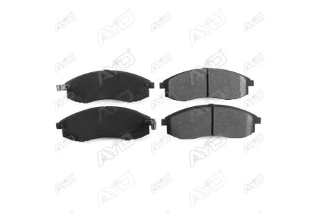 Колодки тормозные передние Mitsubishi L200 (-15) PREMIUM AYD '1160307A