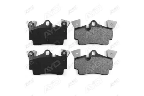 Колодки тормозные задние Audi Q7 (4LB) (-16), Porsche Cayenne (9PA) (-10) PREMIUM (1160382A) AYD '1160382A